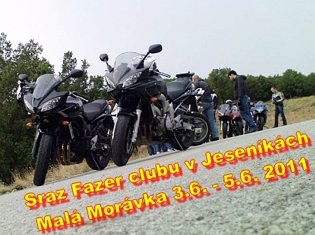 Pozvánka na sraz Fazer clubu v Jeseníkách