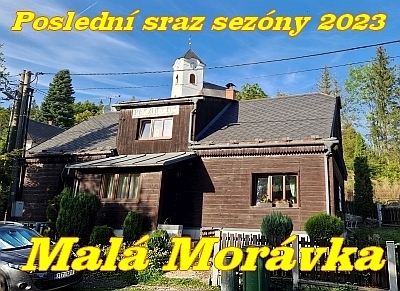 Poslední sraz sezóny 2023 na Malé Morávce pod Pradědem.